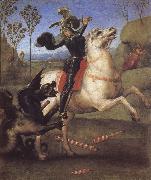 RAFFAELLO Sanzio Kill dragon china oil painting reproduction